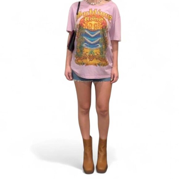 Sublime with Rome Summer Tour 2019 Pink Concert Tee – Size Large | Relaxed / Ove - Picture 2 of 6